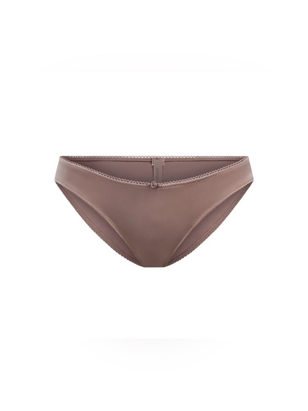 SKIMS VELVET SWIM BIKINI BOTTOM STYLE: BB-BRF-8260W COLOR: UMBER SIZE: 3X